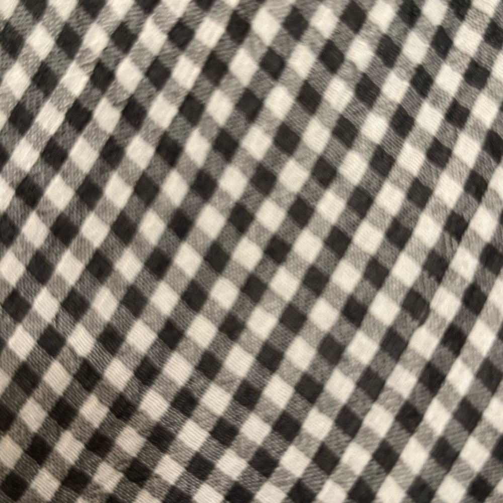Chaps Black and White Muti different bands of Checkered A-Line, Maxi Skirt. - Picture 2 of 7